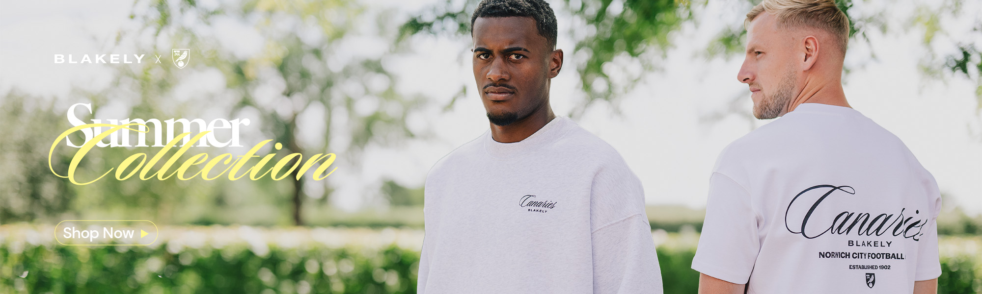Blakely x Norwich City Summer Collection | Shop Now