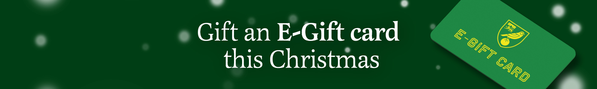 Gift an E-Gift card this Christmas