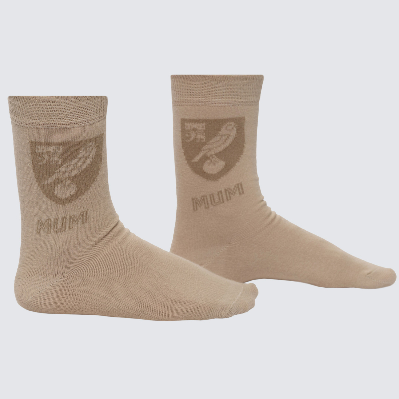 Mum Crest Stone Socks