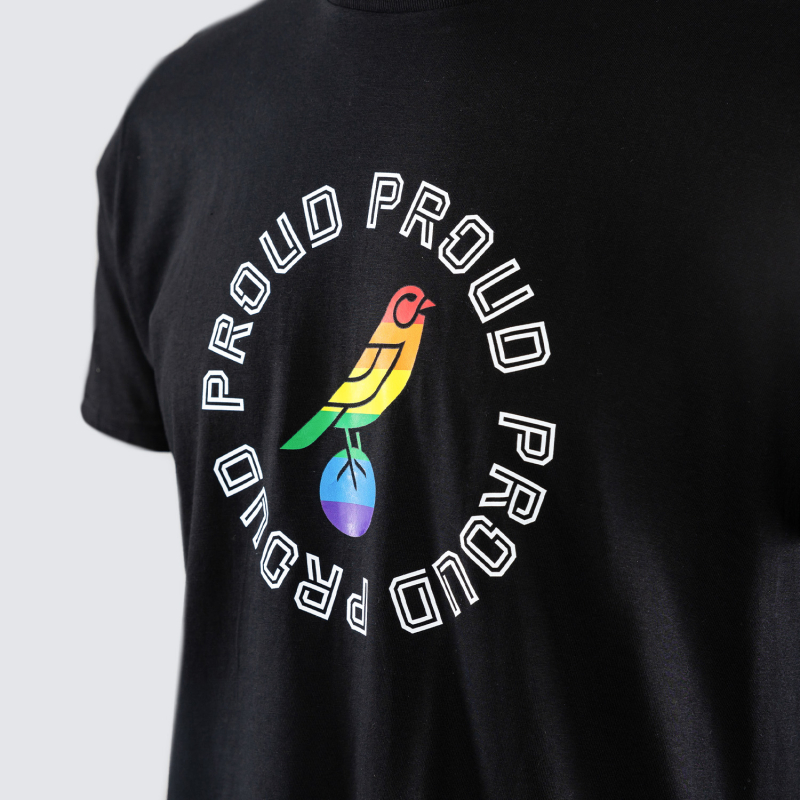 Adult Proud Canary T-Shirt Black