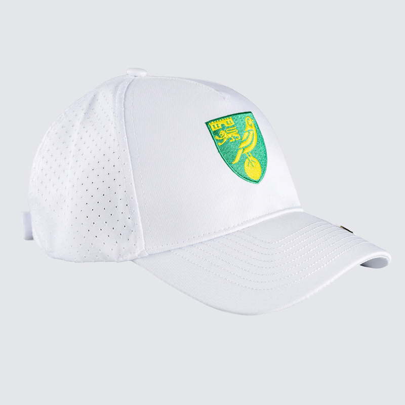 White Golf Crest Cap
