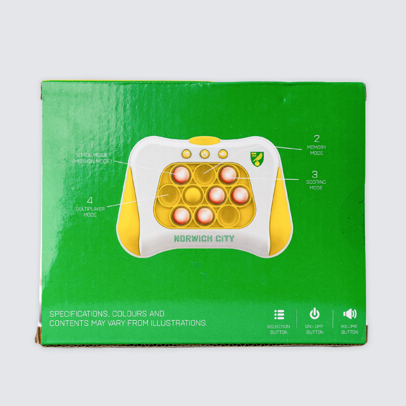 Norwich City Pop-Up Lights Puzzle Game