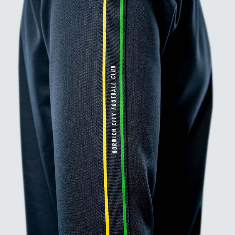 Adult Navy Tape Zip Track Jacket