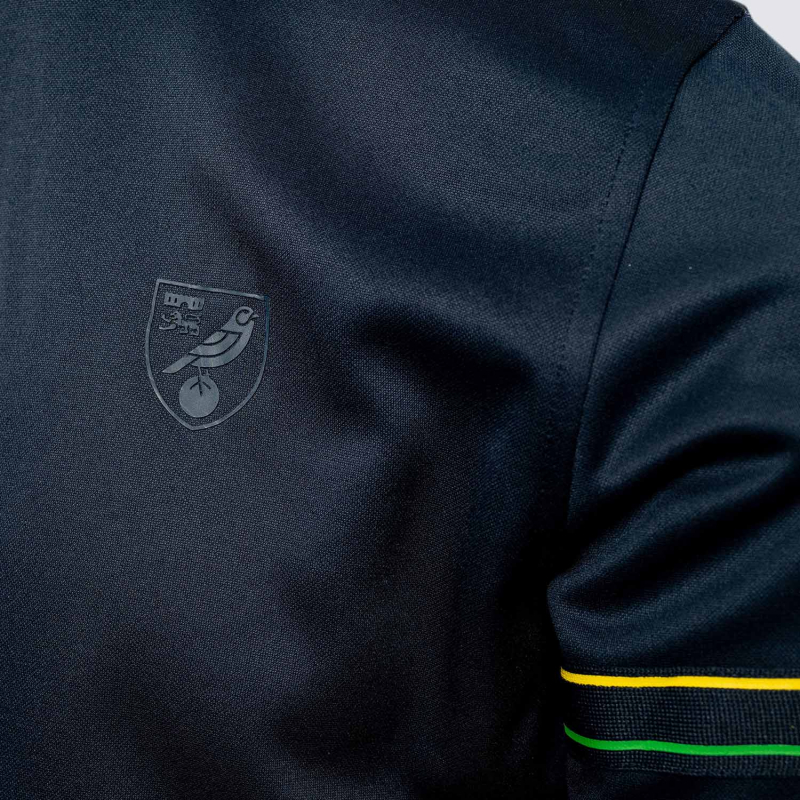 Adult Navy Tape Zip Track Jacket