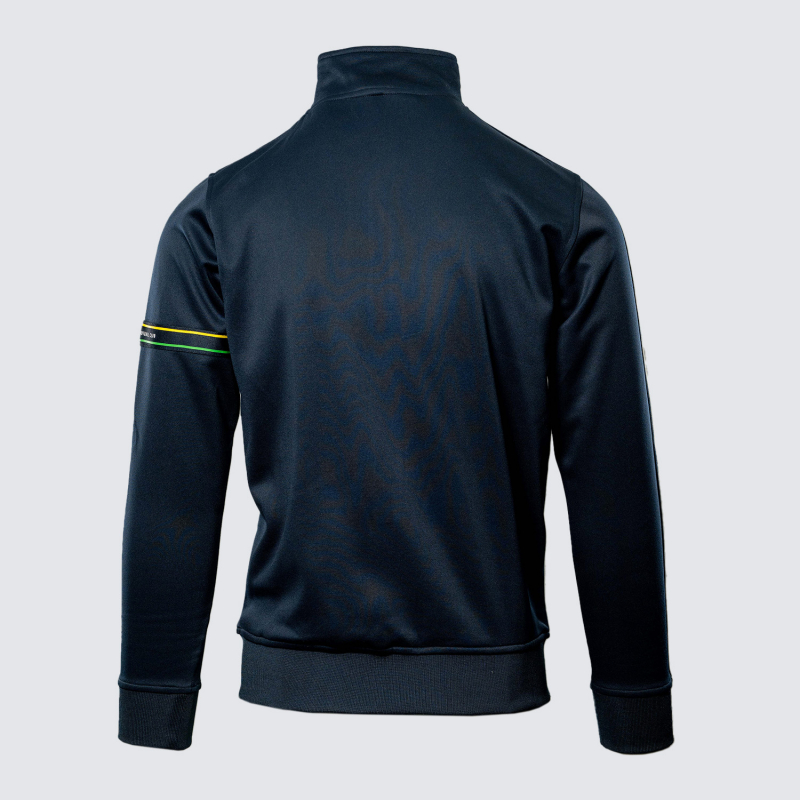 Adult Navy Tape Zip Track Jacket