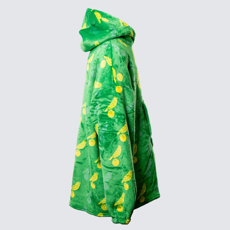 Luxury Crest Sherpa Hoodie Adult