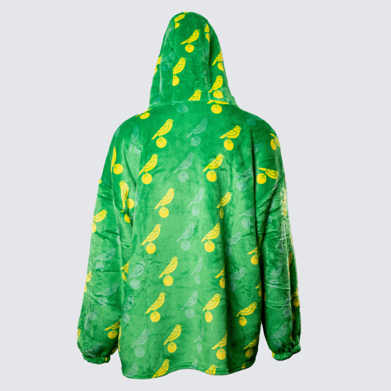 Luxury Crest Sherpa Hoodie Adult