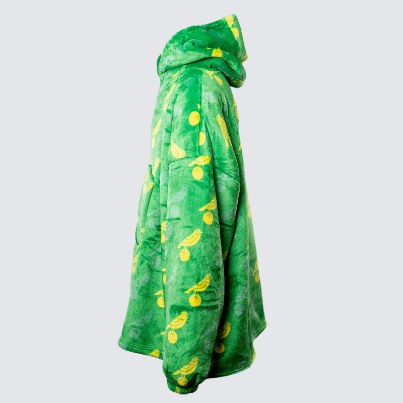 Luxury Crest Sherpa Hoodie Adult