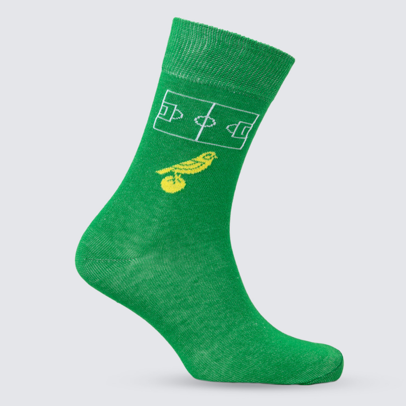 Green Pitch Canary Socks