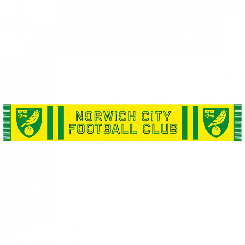 Norwich City FC - Bar Scarf Wall Sticker