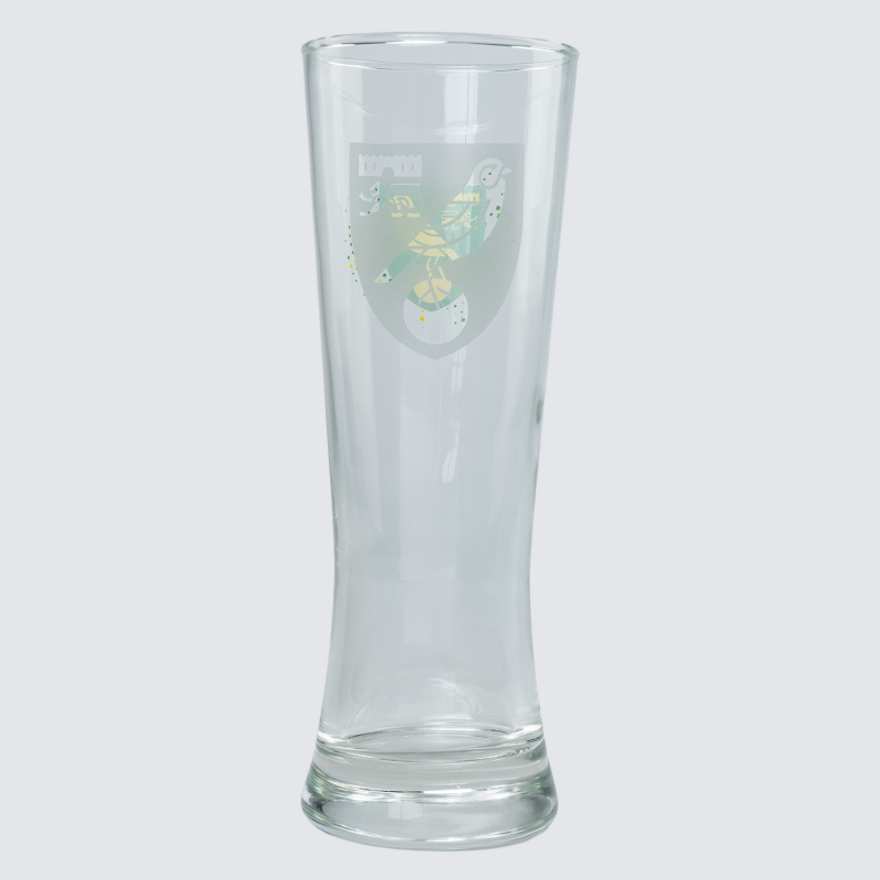 Crest Spray Pilsner Glass