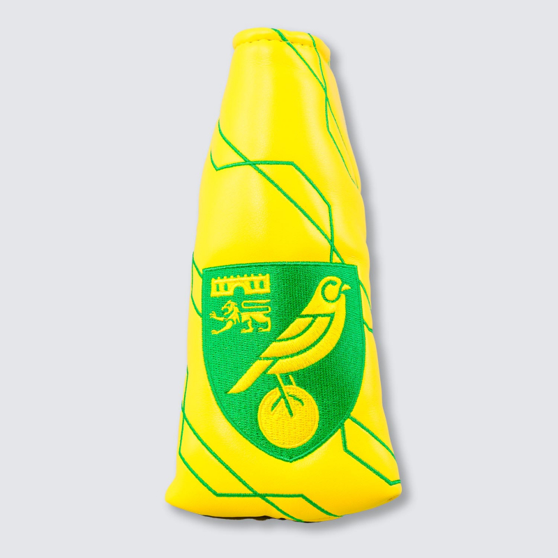 Norwich City Crest - Blade Putter Head Cover