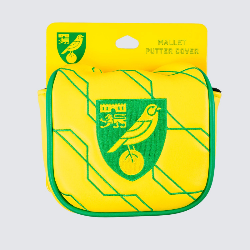 Norwich City Crest - Mallet Putter Head Cover