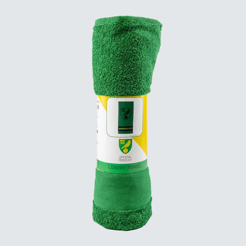 Norwich City Luxury Crest Bath Towel