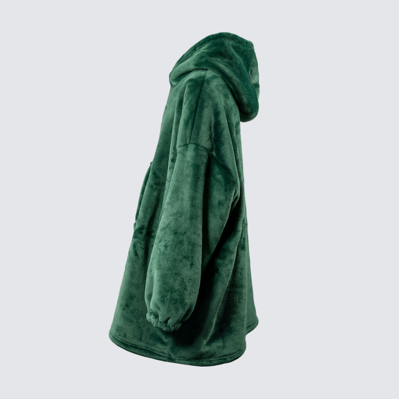 Luxury Crest Sherpa Hoodie Kids