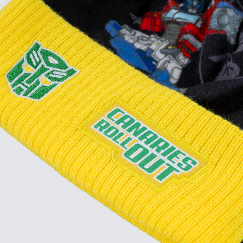 Norwich City Junior Transformers Beanie