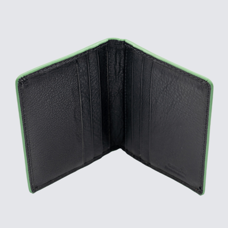 Black Leather Card Wallet