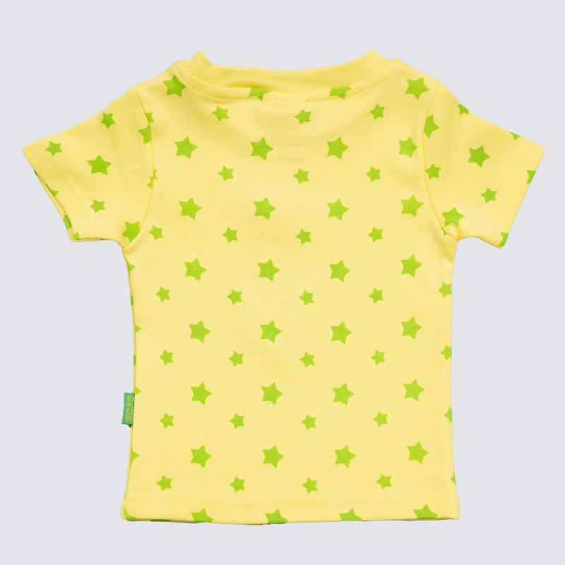 Norwich City Stars T-Shirt Lemon