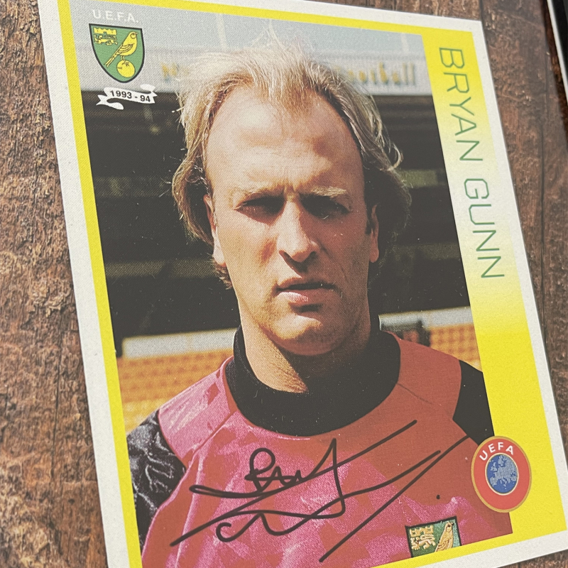 Framed Photo - Bryan Gunn