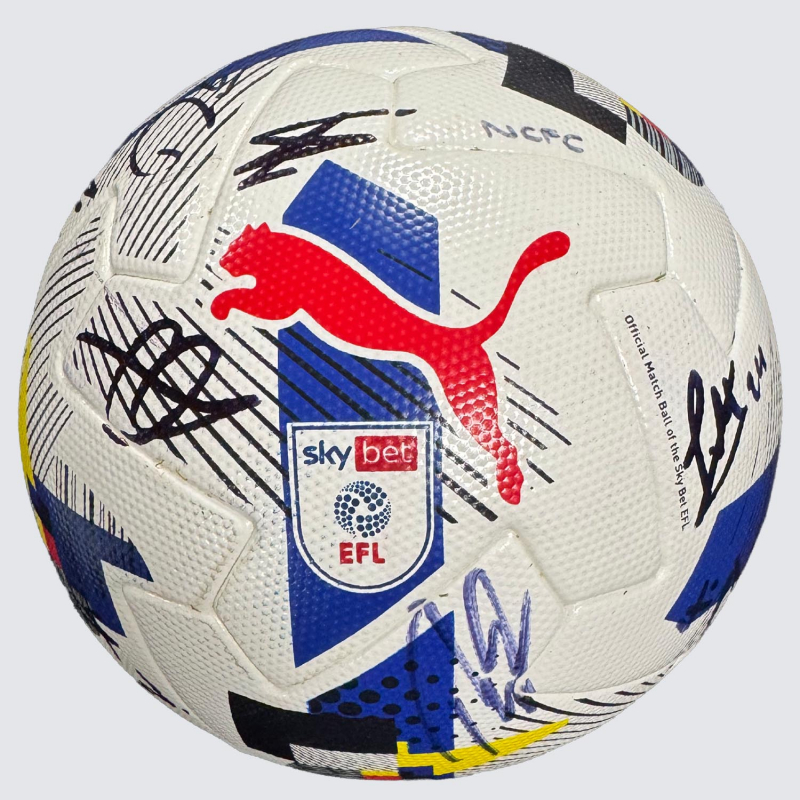 EFL 25/26 Issued Matchball - Squad Signed