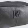 Real Leather Crest Wash Bag