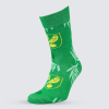 Green Hawaiian Crest Socks