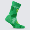 Green Hawaiian Crest Socks