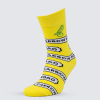 Yellow Street Sign Socks