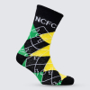 Black Argyle Ylw/Grn Pitch Socks