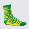 Junior Carrow Road Slipper Socks 12-3