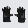 Norwich City Black Fleece Gloves Juniors