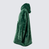 Luxury Debossed Crest Sherpa Hoodie Junior