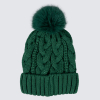 Norwich City Womens Green Bobble Hat 
