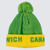 Norwich City Yellow Contrast Bobble Hat