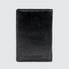 Real Leather Season Ticket Holder - Black