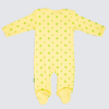 Norwich City Stars Sleepsuit Lemon