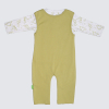 Norwich City Dinosaur Dungaree Set Mint