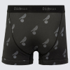 Mens Repeat Canary Boxer Short Black