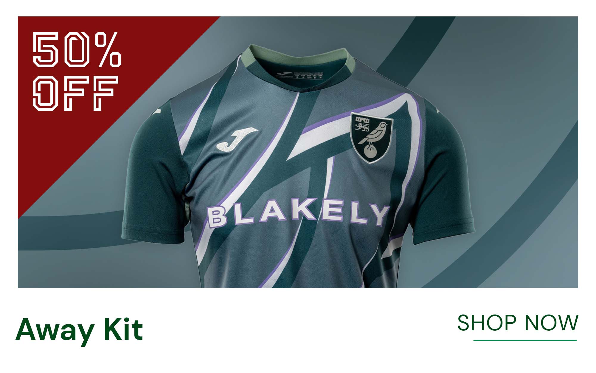 50% Off | 2025/26 Away Kit | Shop Now