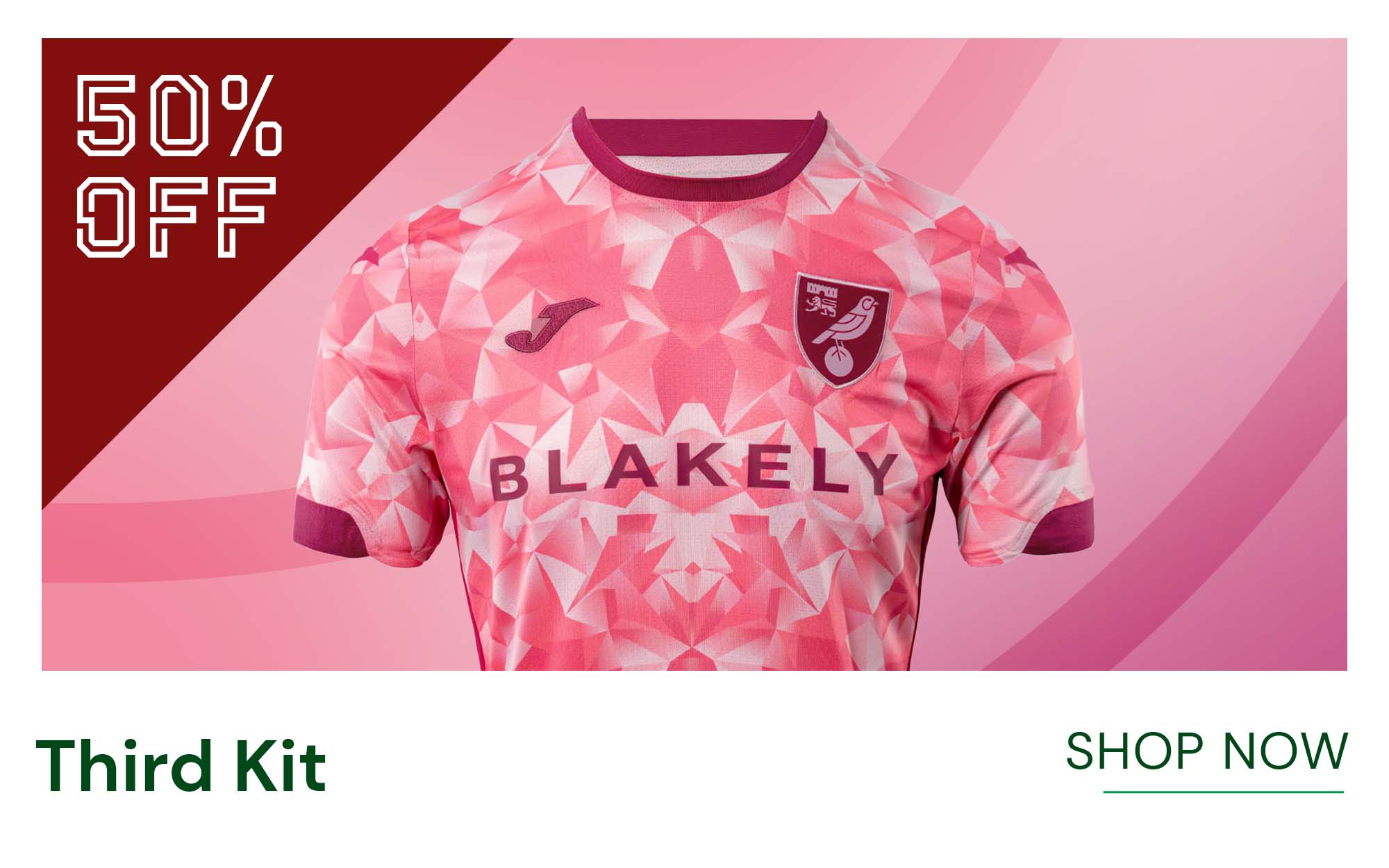 50% Off | 2025/26 Third Kit | Shop Now