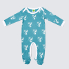 Teal Crest Sleepsuit