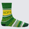 Green Dot NCFC Stripe Socks 