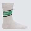 White Norwich City Socks 