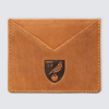 Tan Leather Card Wallet