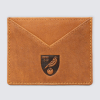 Tan Leather Card Wallet