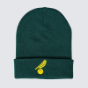 Canary Cuff Knit Hat Dark Green