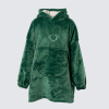 Luxury Debossed Crest Sherpa Hoodie Junior