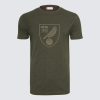 Norwich City Olive Crest T-Shirt