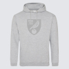 Norwich City Grey Crest Hoodie