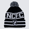 Norwich City Blk/Wht NCFC Bobble Hat 